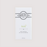 Front of Saratoga Chocolate Co. Latte Bar wrapped in a white paper package with a bright green flavor label. Label features the Saratoga Chocolate Co. logo and describes the bar as white chocolate and matcha wakatake. This bar is gluten free.